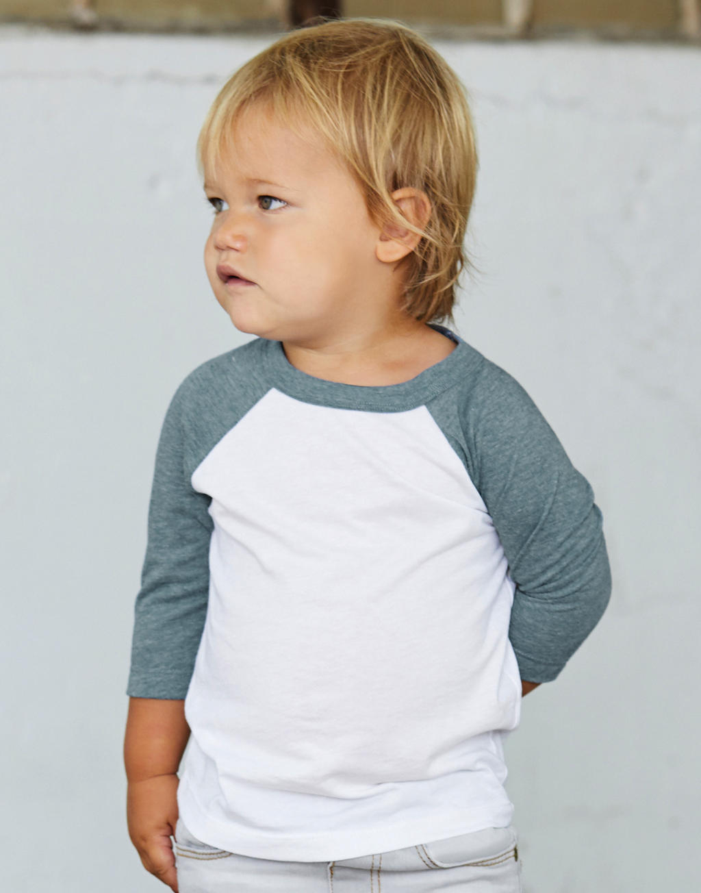 Bella & Canvas Toddler 3/4-Arm Basball T-Shirt günstig