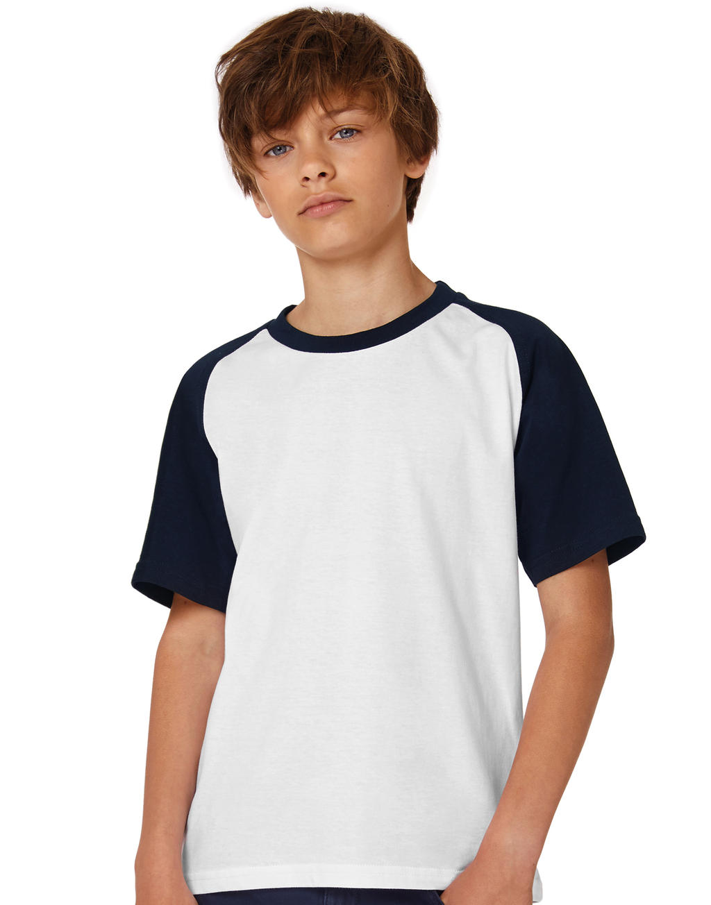 B&C TK350 Kinder Baseball-T-Shirt kaufen | Basic-Shirts