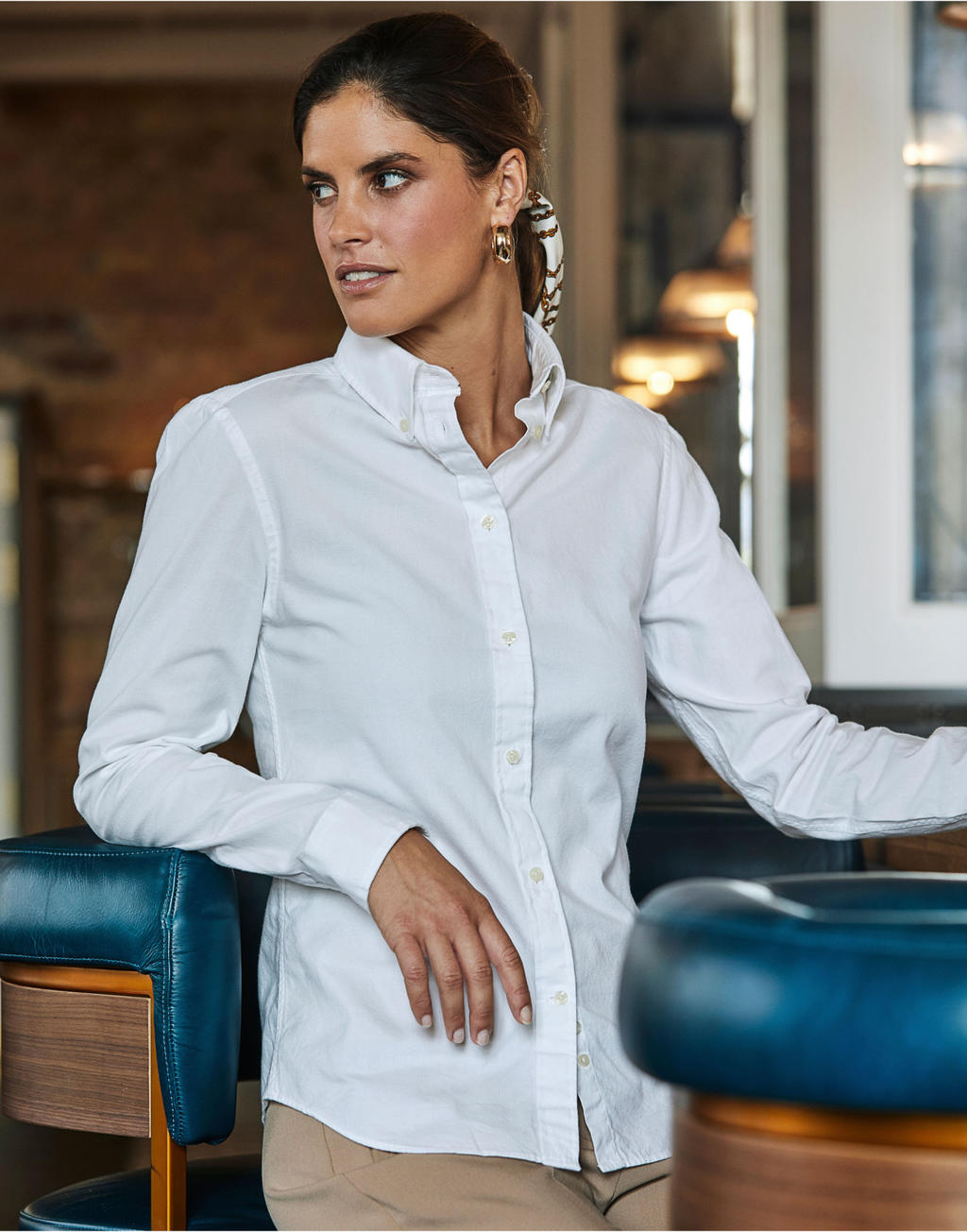 Tee Jays Perfect Oxford Damen Bluse kaufen | Basic-Shirts